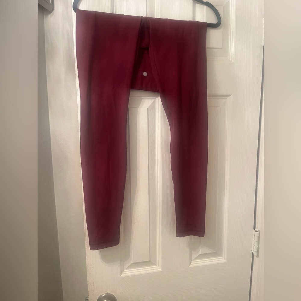 Yogalicious Women’s  Burgundy Leggings